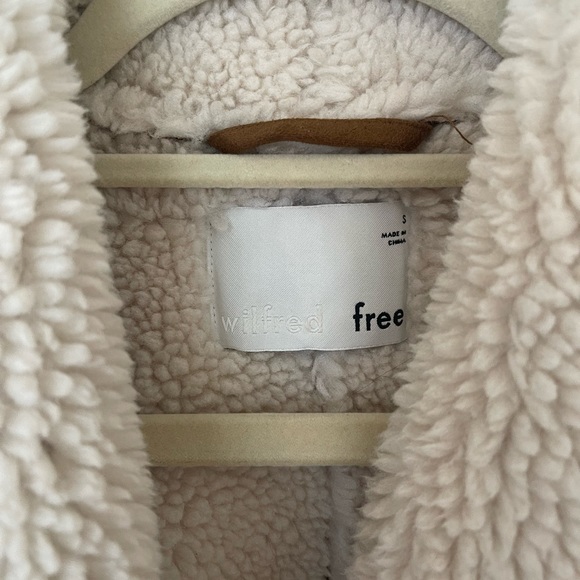 Wilfred Free Sherpa Suede Jacket - Picture 8 of 10